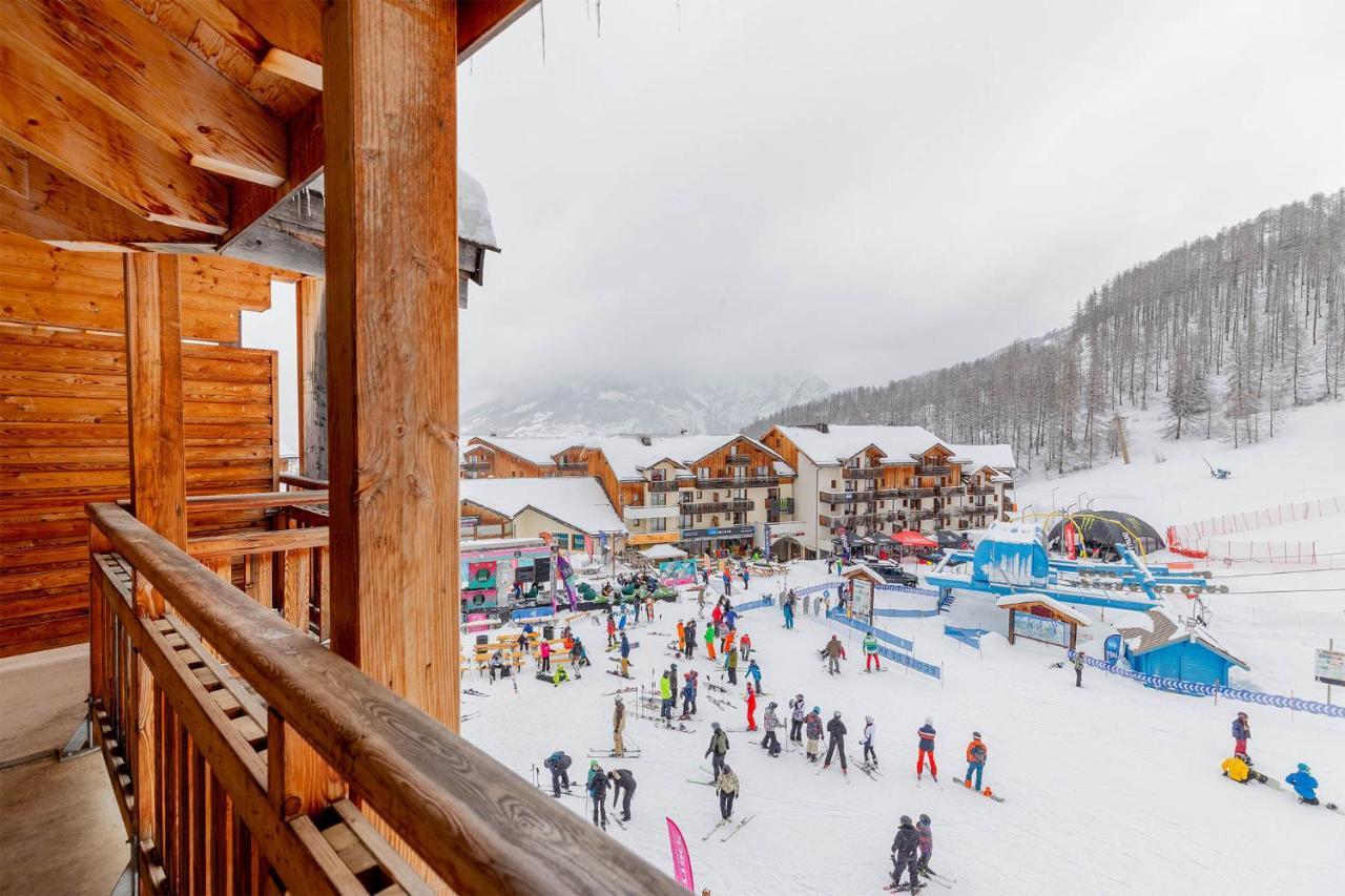 Madame Vacances Résidence Le Parc Des Airelles Les Orres Exterior foto